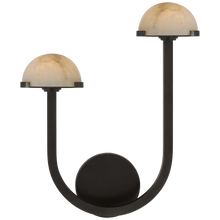 Load image into Gallery viewer, Pedra 15" Asymmetrical Left Sconce
