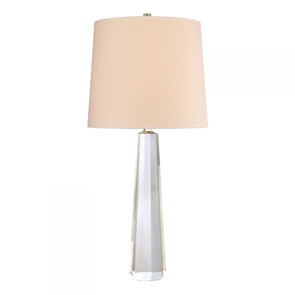 1 LIGHT TABLE LAMP WITH CRYSTAL