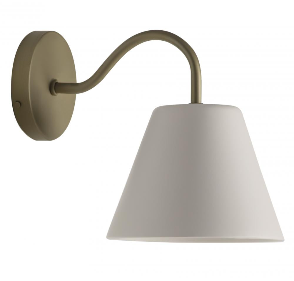Lis Golden Metal Wall Sconce