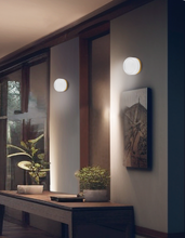 Load image into Gallery viewer, 15W Wall Sconce, AGB w/ CLR &amp; FR Acrylic Diffuser
