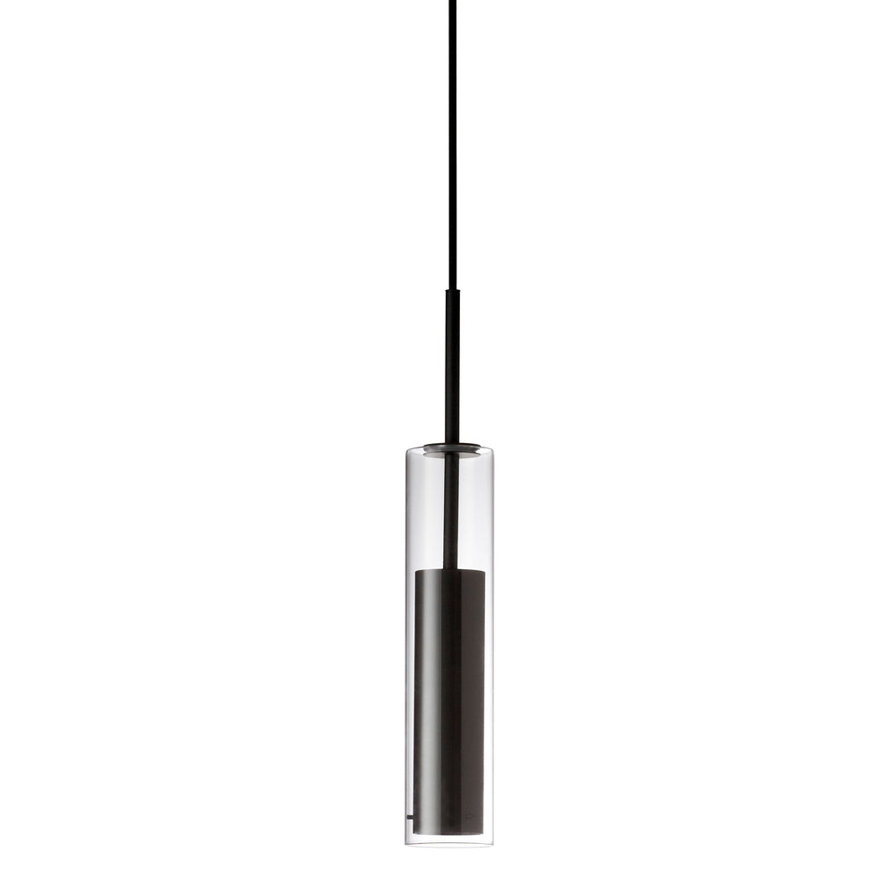 6W Pendant, Black Finish