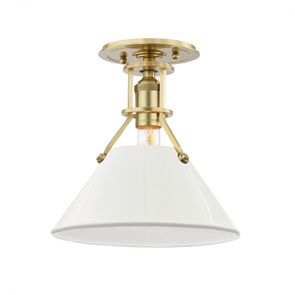 Painted No.2 Semi Flush