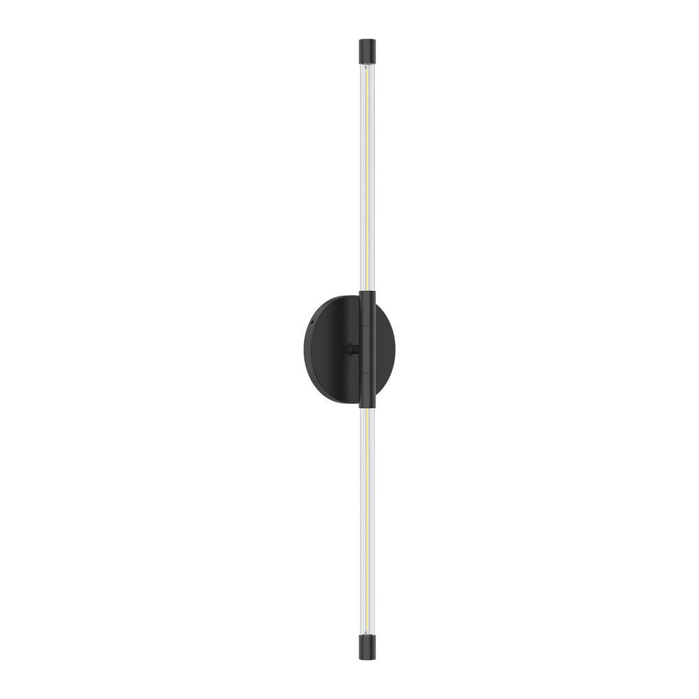 Motif 26-in Black LED Wall Sconce