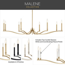 Load image into Gallery viewer, Malene 7 Light Chandelier (3 Finishes)
