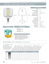 Load image into Gallery viewer, E12/T16- &quot;Marshmallow&quot; Clear LED - by DVI Lighting
