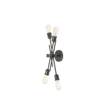 Load image into Gallery viewer, 4LT Wall Sconce, Espresso Finish
