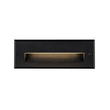 Load image into Gallery viewer, Newport 10-in Black LED Exterior Wall/Step Lights
