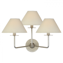 Load image into Gallery viewer, Kelley Medium Triple Sconce
