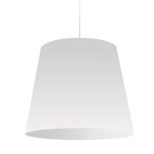 Load image into Gallery viewer, 1LT Oversized Drum Pendant Large Wht Shade

