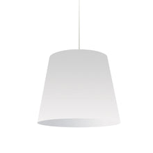 Load image into Gallery viewer, 1LT Oversized Drum Pendant Medium Wht Shade
