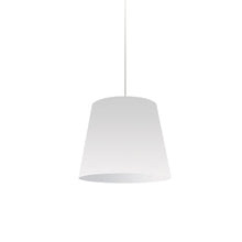 Load image into Gallery viewer, 1LT Oversized Drum Pendant Small Wht Shade
