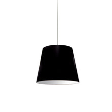 Load image into Gallery viewer, 1LT Oversized Drum Pendant Small Black Shade
