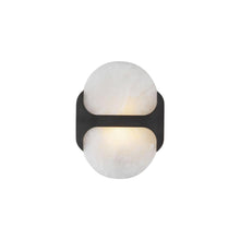 Load image into Gallery viewer, Odin 9-in Urban Bronze/Alabaster Socket Wall Vanity
