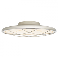 Load image into Gallery viewer, Dot 16&quot; Caged Flush Mount
