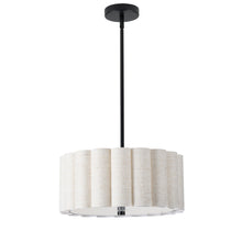 Load image into Gallery viewer, 3LT MB Pendant w/ Flax Shade
