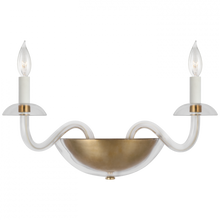 Load image into Gallery viewer, Brigitte Small Double Sconce
