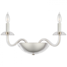 Load image into Gallery viewer, Brigitte Small Double Sconce
