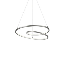 Load image into Gallery viewer, Twist LED 19&quot; Chandelier (3 Finishes)
