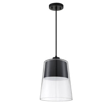 Load image into Gallery viewer, CALADON 1-Light Black Pendant - Black
