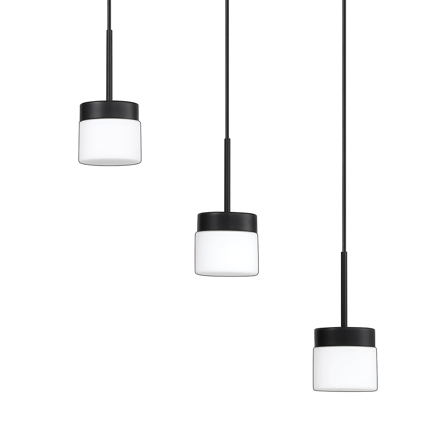 NUON 3-Light Black Bar - 3LBR-BLK