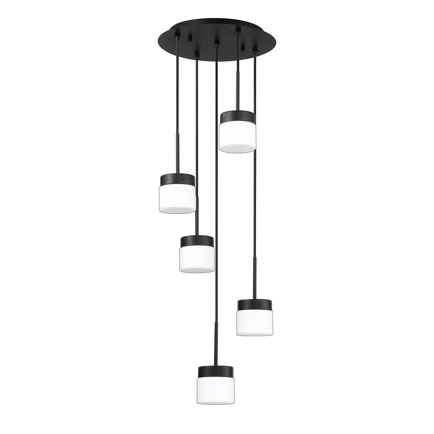 NUON 3-Light Black Bar - 5LPA-BLK