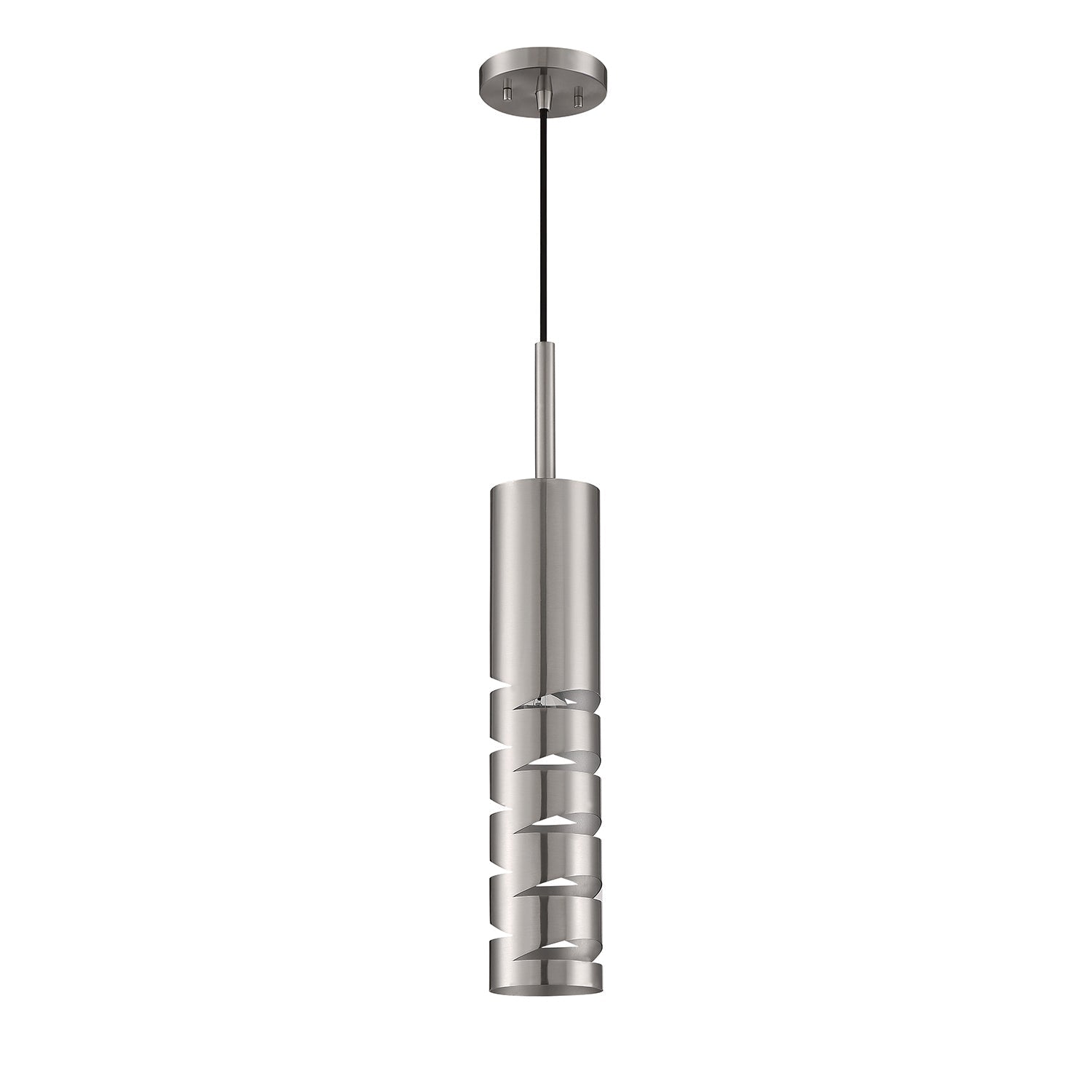VALANTE 1-Light Satin Nickel Pendant - Default Title