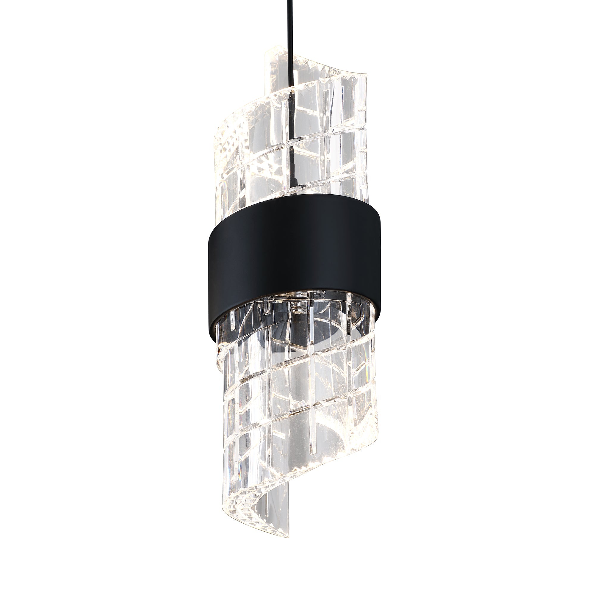 SILHOUETTES 13-Light LED Pendant Pan - 1LPE-BLK