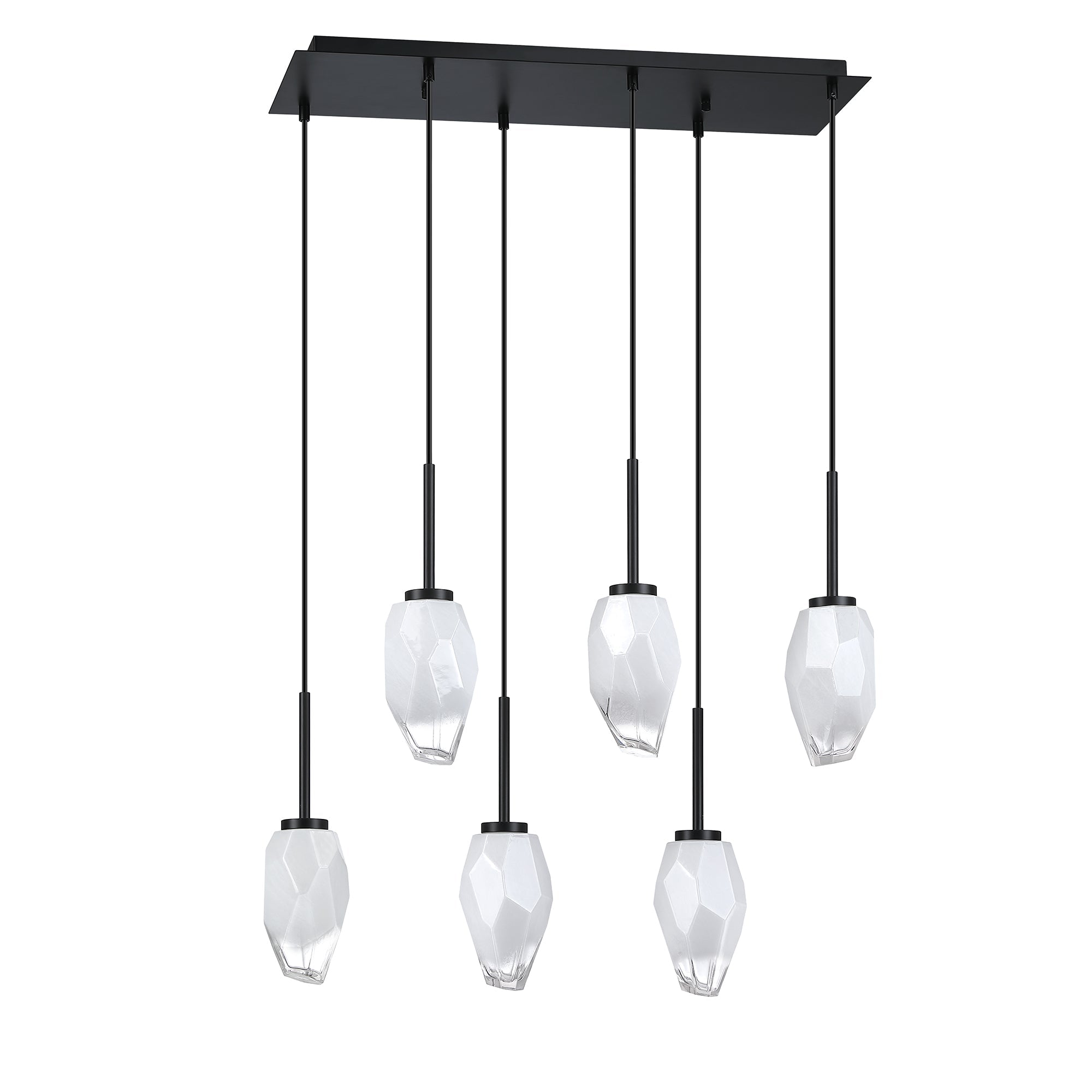 SOREN 1-Light Pendant - 6LRT-BLK