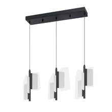 Load image into Gallery viewer, PHAEDRA 9-Light LED Pendant Bar - 9LBR-BLK
