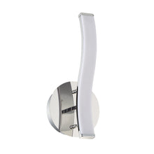 Load image into Gallery viewer, WAVE series 12 inch LED Chrome Wall Sconce with Outward light direction - Default Title
