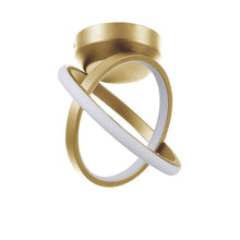 Load image into Gallery viewer, 20W Semi-Flush, AGB w/ WH Silicone Diff
