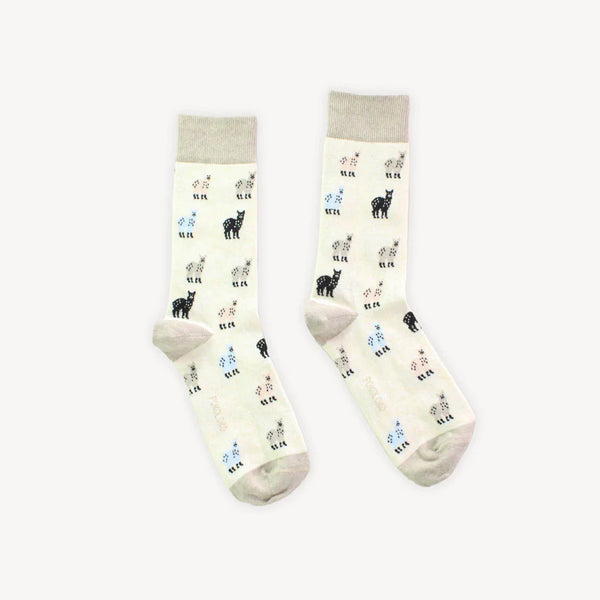 Alpaca Fiesta Pima Socks