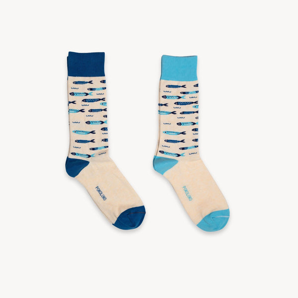 Sardines Pima Socks - Pack of 2 - S/M