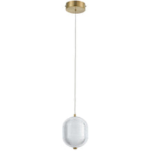 Load image into Gallery viewer, 8.5W Pendant, AGB with CLR Acrylic Diffuser
