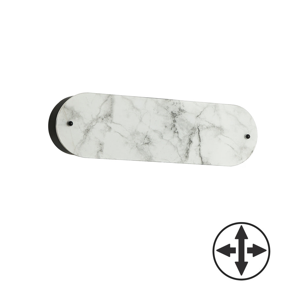 2LT Wall Sconce, MB w/ Faux Alabaster Glass