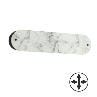 2LT Wall Sconce, MB w/ Faux Alabaster Glass