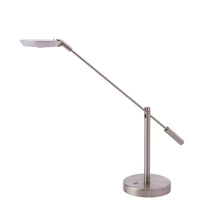 Load image into Gallery viewer, IGGY Black Desk Lamp - Satin Nickel
