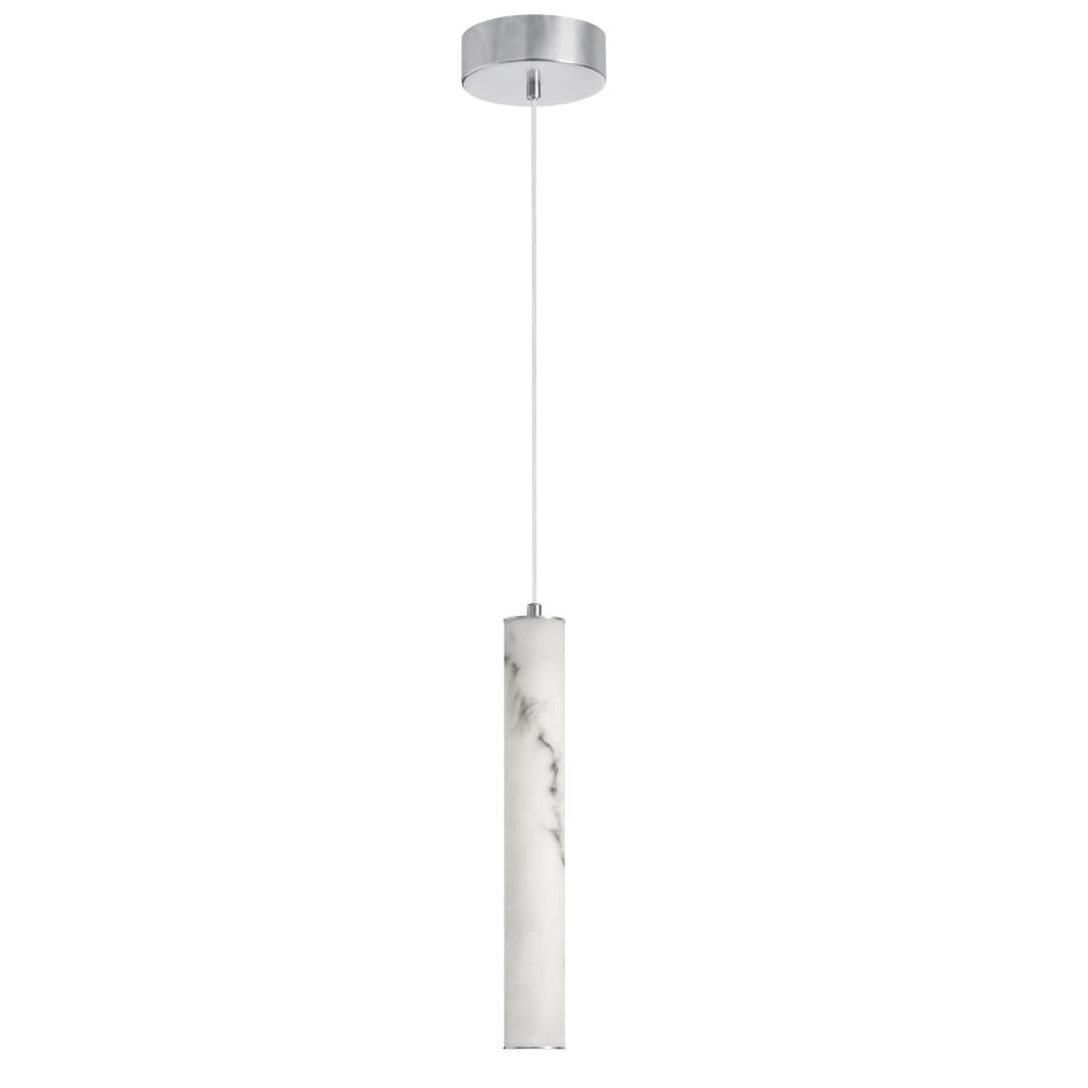 10W Pendant, PC w/ faux Alabaster