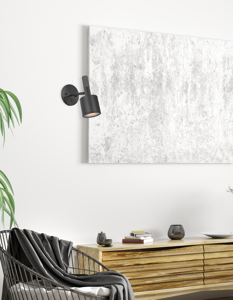 1LT Wall Sconce, MB w/ FR Diffuser