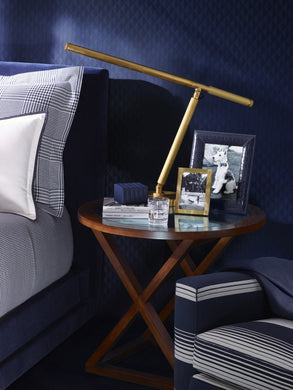 Barrett Knurled Boom Arm Desk Light