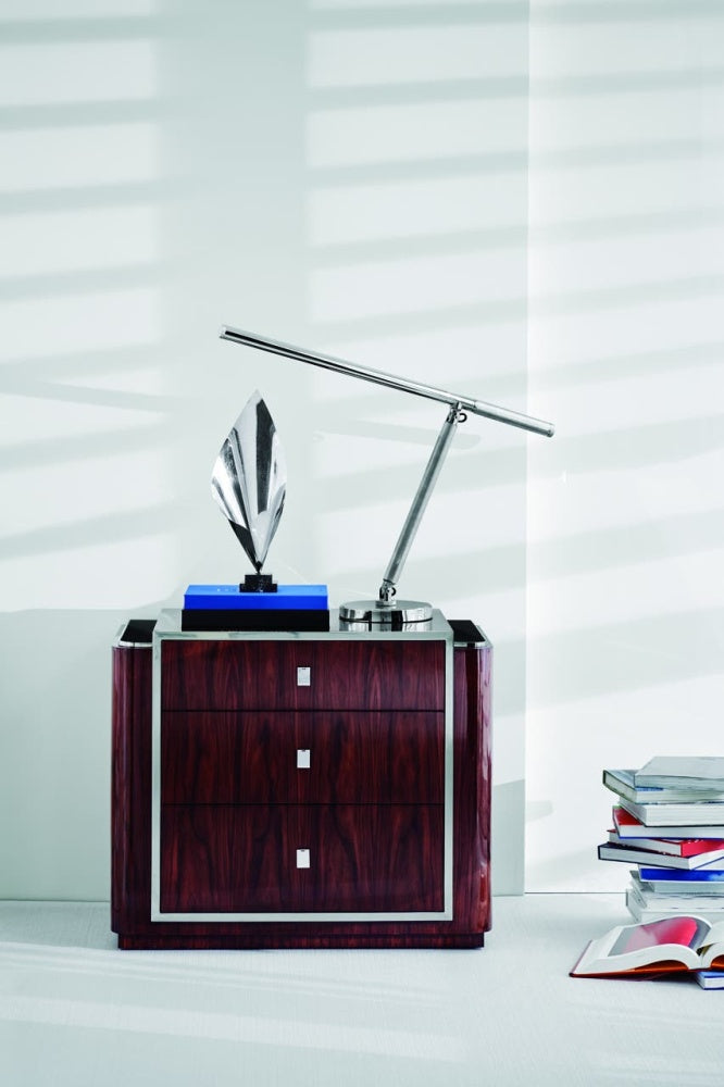 Barrett Knurled Boom Arm Desk Light