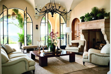 Allegra Large Two-Tiered Chandelier