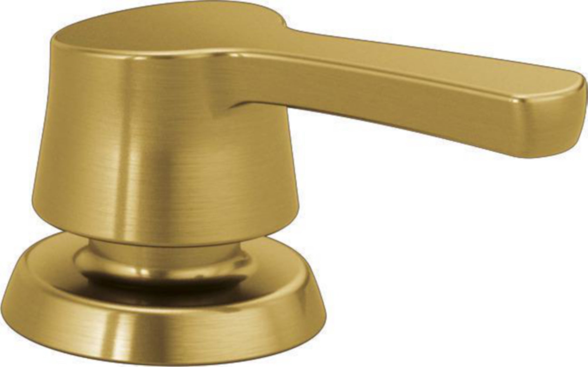 SOAP DISPENSER BRUSHED GOLD   E