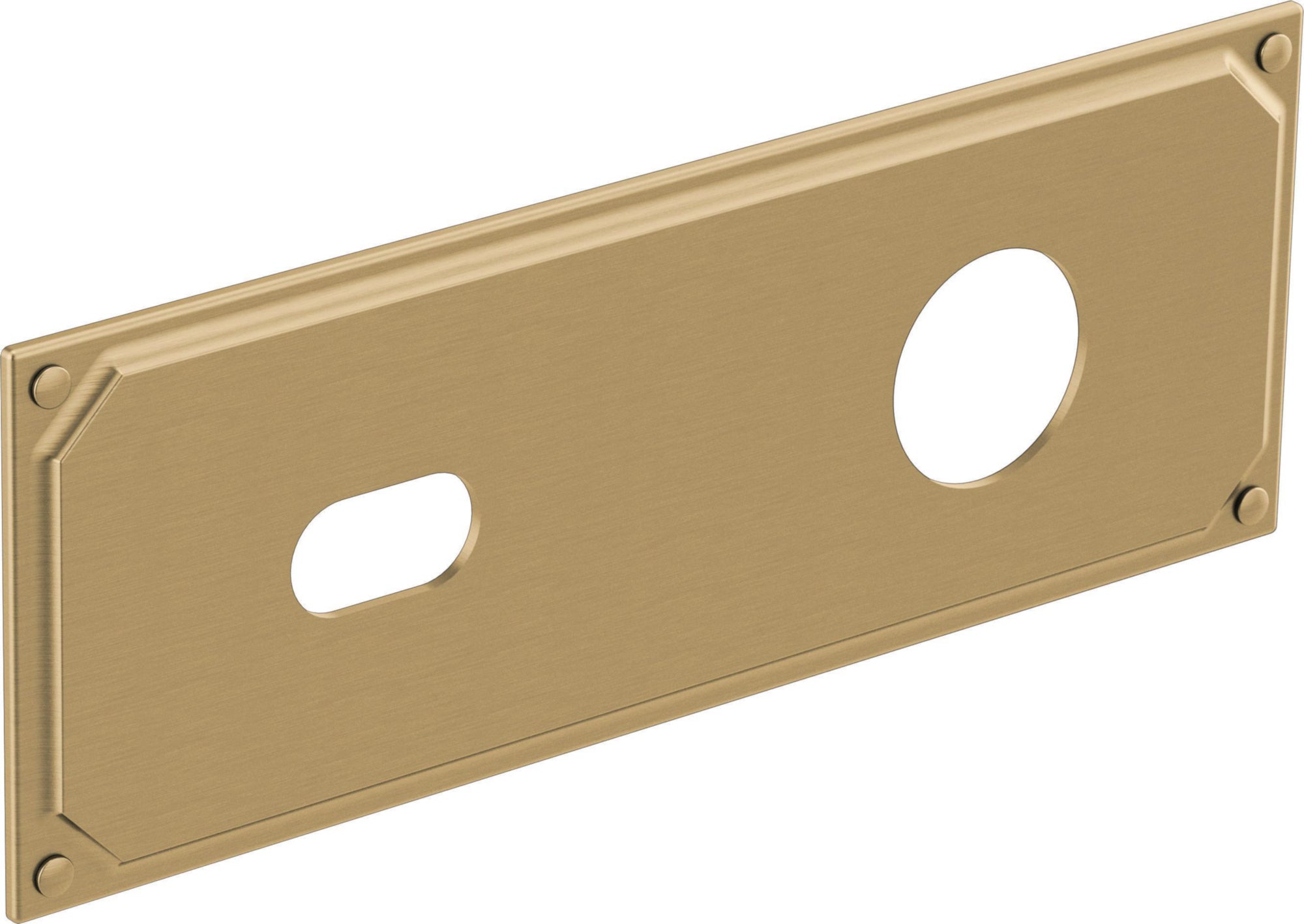 WALLMOUNT LAVATORY ESCUTCHEON PLATE