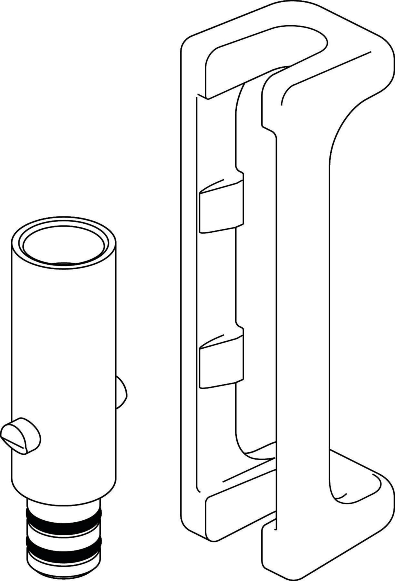 LOW FLOW ADAPTER 0.5 GPM