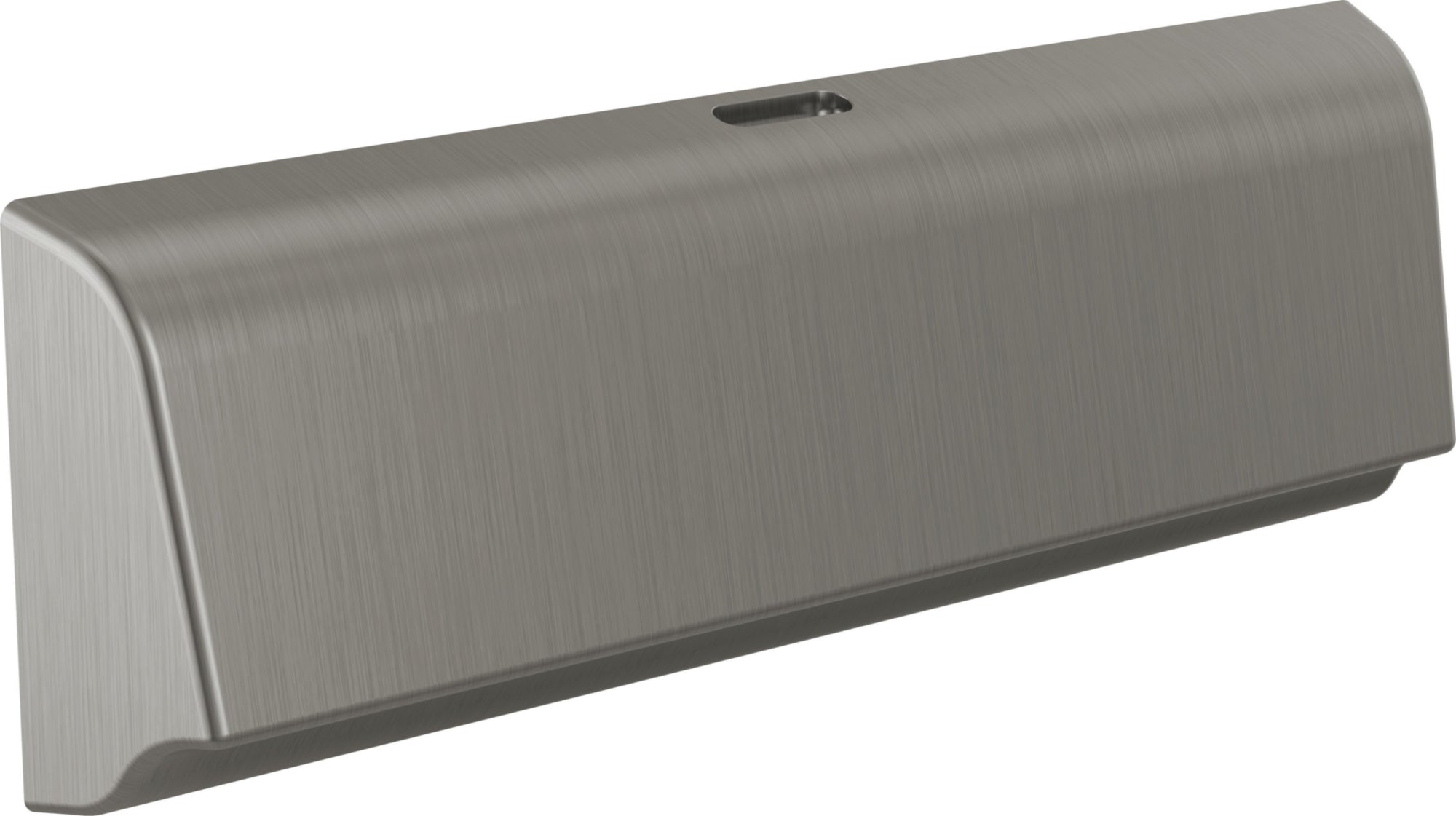 UNILATERAL STEAM HEAD BLACK STAINLESS