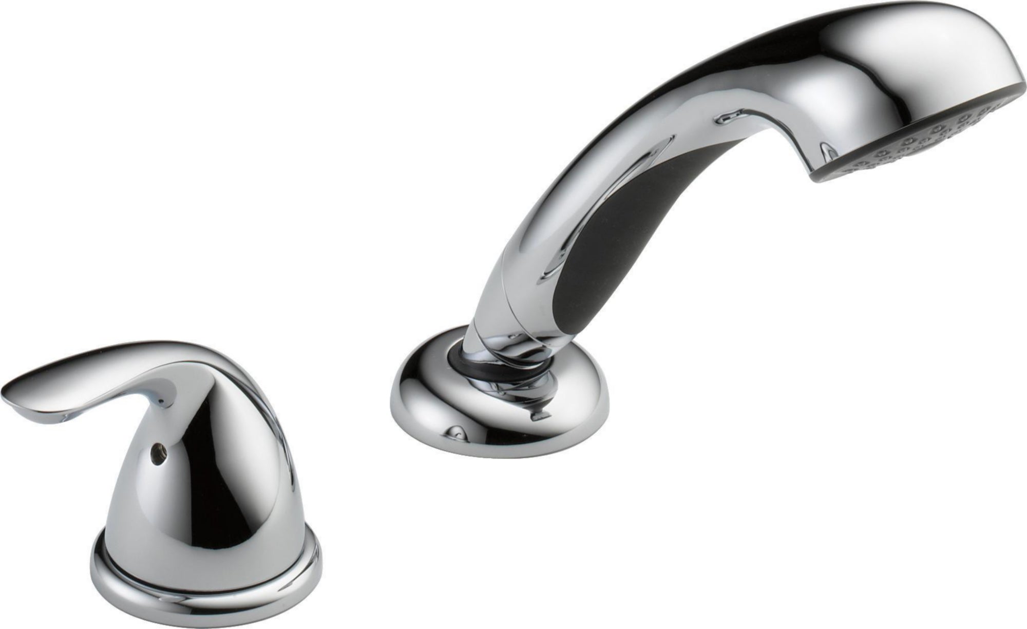 DELTA: ROMAN TUB HANDSHOWER WITH TRANSFER VALVE