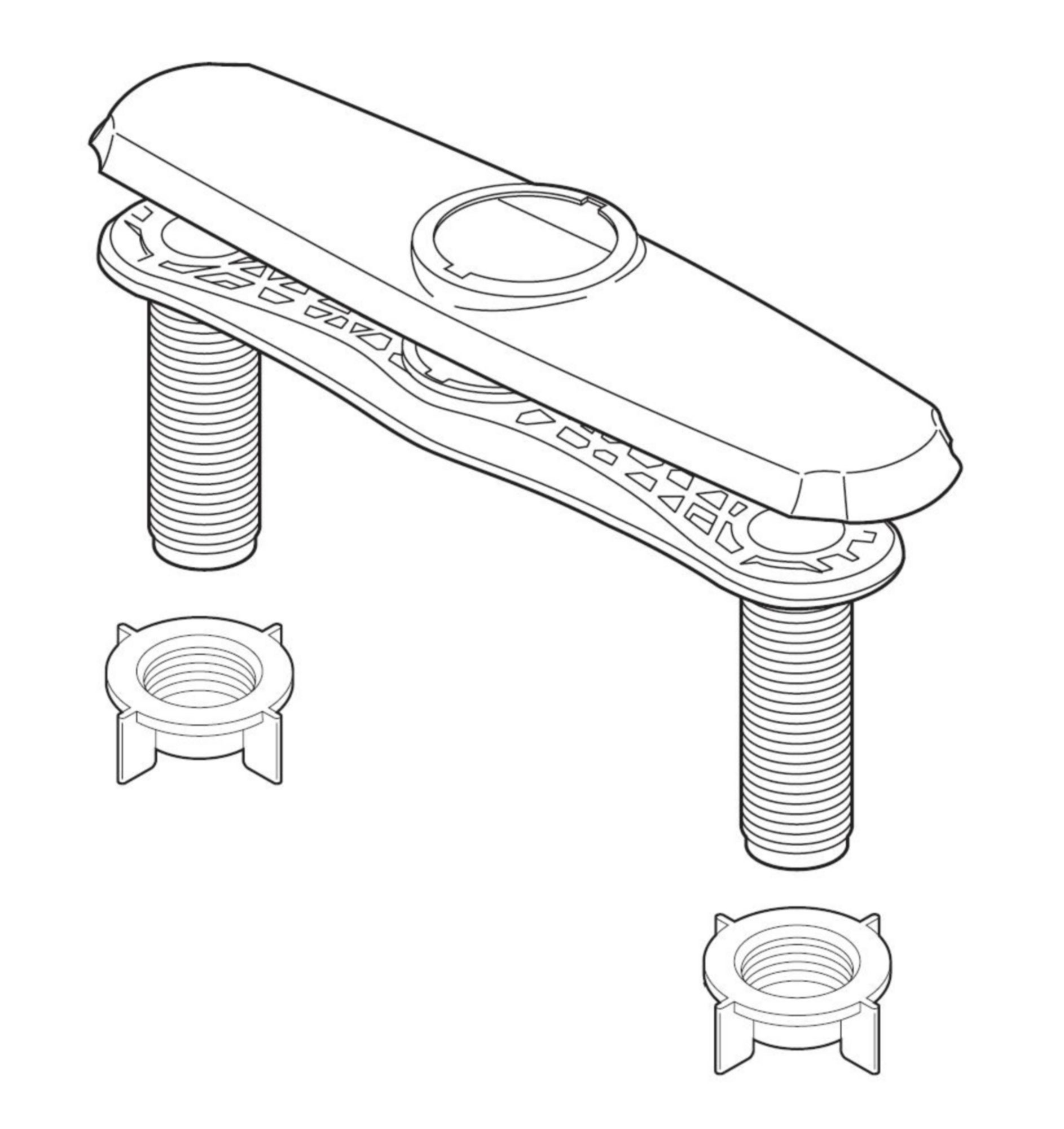 DELTA ADDISON: DECK ESCUTCHEON