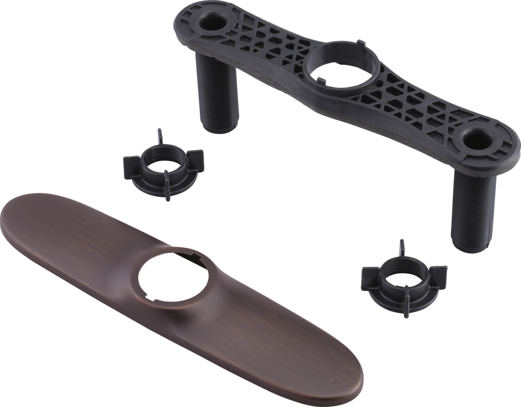 ESCUTCHEON WITH BASEPLATE AND NUTS