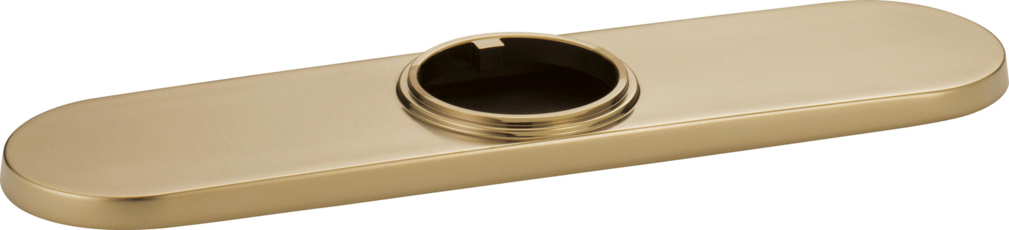 OPTIONAL 10" THREE HOLE ESCUTCHEON                          